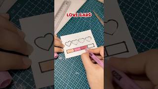 Easy PULL OUT card❤️‍🔥 anartistry diy artandcraft craft [upl. by Enihpesoj]