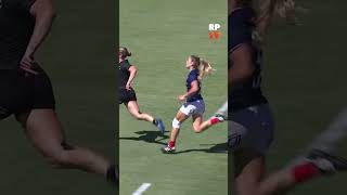 Le retour de dingue de Joanna Grisez 🤯 Rugby SVNS [upl. by Emarej229]