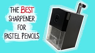 The BEST Pastel Pencil sharpener \\ How To Sharpen Caran d’Ache Pastel Pencils \\ Swordfish Ikon [upl. by Ycniuq]