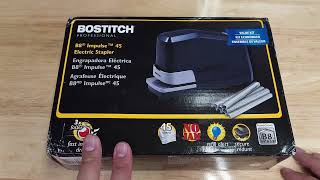 Bostitch B8 Impulse 45 Electric Stapler [upl. by Nuhsal]