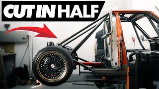 We cut a classic Mercedes S123 in half  CARBON FIBER S123⎪EPISODE 06 [upl. by Inait]