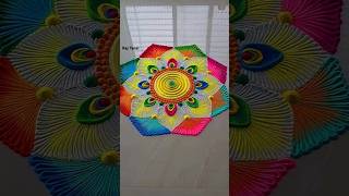 Rangoli 😍❣️ shorts vairalvideo [upl. by Mair]