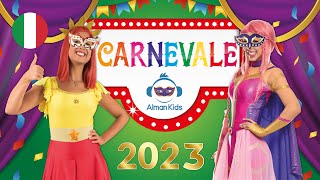 CARNEVALE 2023 🎊 🥳 con Lucilla Luli Pampín La Brigata Canterina e Nicole [upl. by Savina]