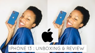 iPhone 13  Unboxing and Review  South African Youtuber [upl. by Beverley]