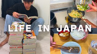 Vlog Daily Life In Japan🇯🇵 I went to work parttime and ate Japanesestyle meal [upl. by Ahsekan]