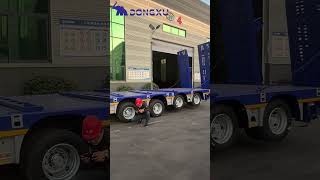 China 6 Axle Lowbed Trailer with Airbag Suspension 120150 Ton for Sale Factory Pricesemitrailer [upl. by Von128]