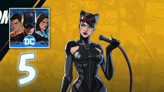 DC Dark Legion  Just Gameplay Part 5  Get New Free Character CATWOMAN android [upl. by Asiek]