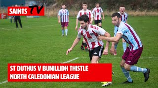 St Duthus 3  0 Bunillidh Thistle  Full Match  North Caledonian League  26 October 2024 [upl. by Medea774]