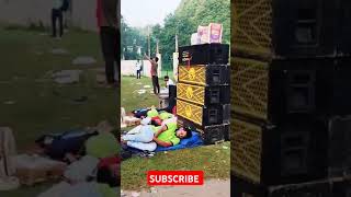 DJ sarzan king cabinet Testing sound  shorts viral [upl. by Telford]