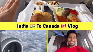 India To Canada with Student Visa Detailed Journey Vlog [upl. by Samara]