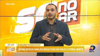 Upiara Boschi analisa resultado das eleições em Blumenau e Itajaí [upl. by Anemij]