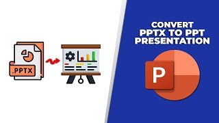 How to convert pptx to PowerPoint presentation [upl. by Hanforrd]