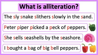 What is alliteration 🤔  Alliteration in English  Learn with examples [upl. by Channing888]