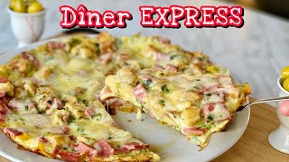 DÉLICIEUX DÎNER EXPRESS PRÊT EN 10 MINUTES 🥘🍳 Recette très facile Deli Cuisine [upl. by Aimac]