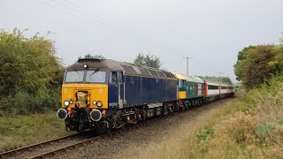 Mid Norfolk Railway Diesel Gala Saturday 24th September 2022 [upl. by Eimirej]