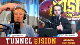 Peristyle Podcast  Recapping day one of USC spring football with bigger bodies and new positions [upl. by Ahael]