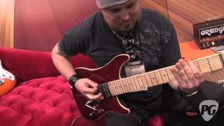 NAMM 12  Vigier Excalibur Special 7 and Excalibur Surfreter Demos [upl. by Bouley]