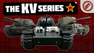 The KV Series  A Complete History Of Russias WW2 Monsters [upl. by Razaele]