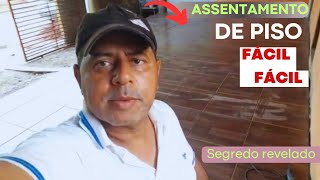 Como Assentar Piso Ceramico Facil Facil Video Completo [upl. by Andie766]