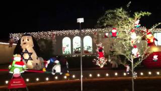 Interlochen Christmas Display Arlington Texas [upl. by Aissert]