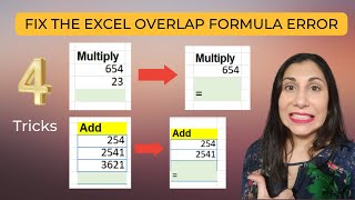 How to Fix Formulas That Omit Adjacent Cells in Excel 2024 [upl. by Nirrol]