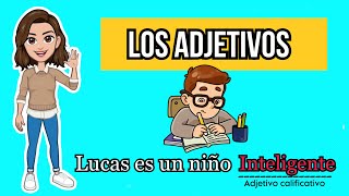 ✅ Los Adjetivos  Tipos Función y Ejemplos [upl. by Chickie]