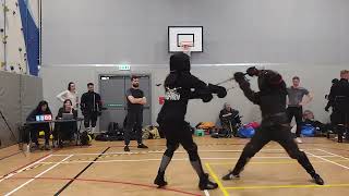 Wessex League 2024 Bristol Open Longsword A Pool 3 03 [upl. by Pilihp783]