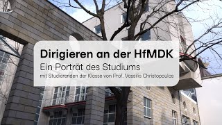 Dirigieren an der HfMDK  Ein Porträt des Studiums [upl. by Ahsoek239]