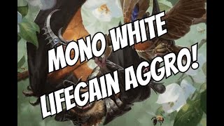 Mono White Lifegain AggroSTANDARDMTG ARENA [upl. by Oilalue]