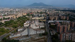 VELE DI SCAMPIA  DRONE 4K  BIKELIFENAPLES lucafezza napoli scampia scugnizzo [upl. by Horodko]