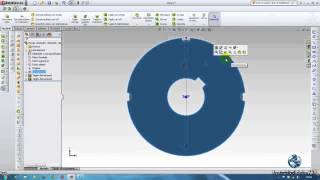 Puleggia e bussola assieme  Solidworks Italiano  Tutorial 20 [upl. by Atinram]