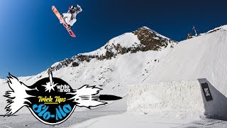 Slo Mo Trick Tips  How To Frontside 360 On A Snowboard [upl. by Corrinne]