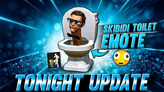 TONIGHT UPDATE  SKIBIDI TOILET EMOTE 🚽 [upl. by Ydollem]