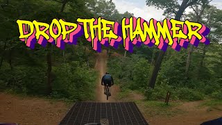 My first time hitting Drop The Hammer  Propain Tyee  Bentonville Bike Fest  Mountain Biking [upl. by Hurd729]