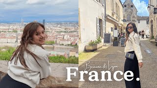 BEAUNE amp LYON VLOG  steak amp wine museum basilica NotreDame of Fourvière [upl. by Anihtyc844]