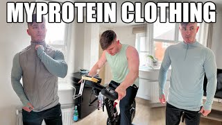 MYPROTEIN MENS CLOTHING HAUL AND TRY ON SIZING GUIDE [upl. by Adnilim557]