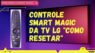 Resetar e Parear Como configurar controle TV LG [upl. by Annoirb]