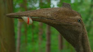 Quetzalcoatlus Pterosaurs AGAINST THE COMPETITION  Documentary Prehistoric Planet [upl. by Borman]