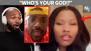 Nicki Minaj Just ROASTED Ray J for His Blasphemy on IG Live [upl. by Odrareg68]