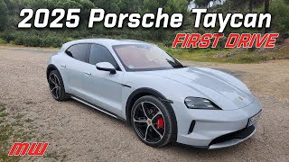 2025 Porsche Taycan  MotorWeek First Drive [upl. by Daberath15]