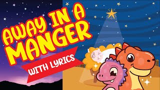 AWAY IN A MANGER  Christmas songs for kids WITH LYRICS christmassongs [upl. by Salhcin159]