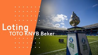 Loting kwalificatierondes TOTO KNVB Beker 202021 [upl. by Lacram]