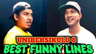 FLIPTOP UNIBERSIKULO 8 BEST FUNNY LINES😂😂 [upl. by Almeda]