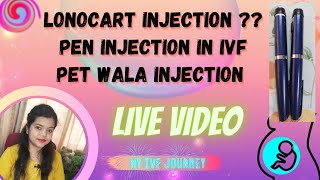 pen injection in ivflonocart injection pet wala injectionlonopin injection [upl. by Solrac252]