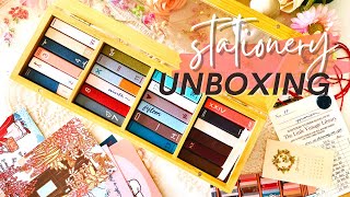 Stationery Unboxing Bookish Advent Calendar [upl. by Nospmas967]