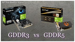 Hindi GDDR3 vs GDDR5  How to buy best Graphic Card  All You Need to Know [upl. by Ahsinot935]