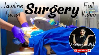 My jawline facial ’’SURGERY’’ Full video Ankithanaidu143 👋🔔😇💐🥰🙌💖💗💞 [upl. by Hecklau]