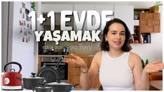 11 EVDE EVLİ HAYATI 2 I MUTFAK TURU I ÇEYİZ ALIŞVERİŞİ I YENİ EVLENECEKLERE DÜZEN TAVSİYELERİ [upl. by Lockwood]