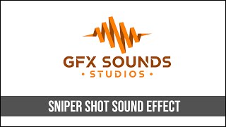 Sniper Shot Hit Sound Effect [upl. by Kcirdet]