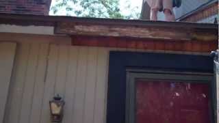 Siding and Wood Rot Repair on a Leawood KS home [upl. by Akkim]